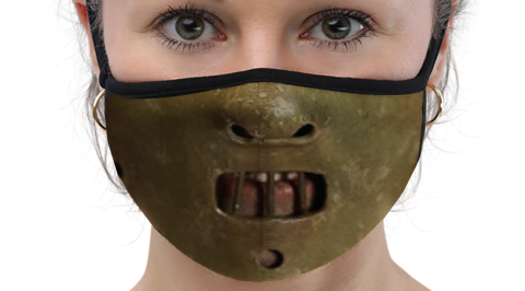 Hannibal Lecter Horror Movies Characters Halloween Face Masks Face Cover