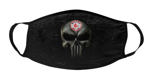MLB Boston Red Sox Baseball The Punisher Face Mask Face Cover