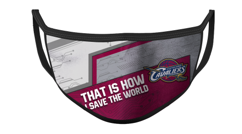 NBA Cleveland Cavaliers Basketball This Is How I Save The World For Fans Cool Face Masks Face Cover