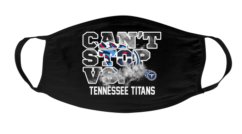 NFL Tennessee Titans Football Can't Stop Vs Face Masks Face Cover