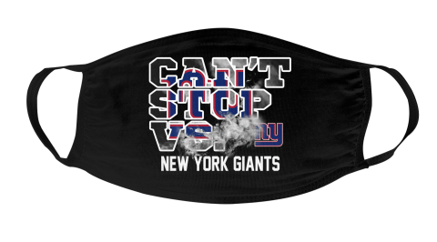 NFL New York Giants Football Can't Stop Vs Face Masks Face Cover