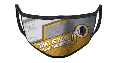NFL Washington Redskins Football This Is How I Save The World For Fans Cool Face Masks Face Cover