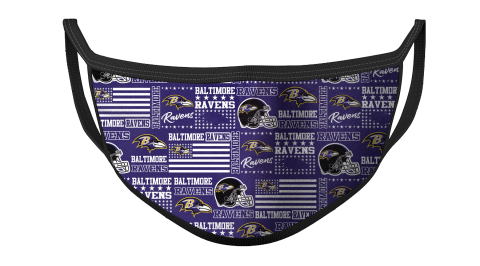 NFL Baltimore Ravens Football For Fans Stunning Face Masks Face Cover