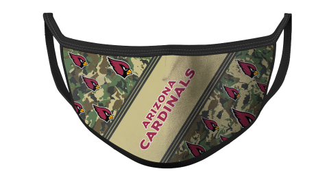 NFL Arizona Cardinals Football Military Camo Patterns For Fans Cool Face Masks Face Cover