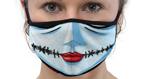 Sally Horror Movies Characters Halloween Face Masks Face Cover