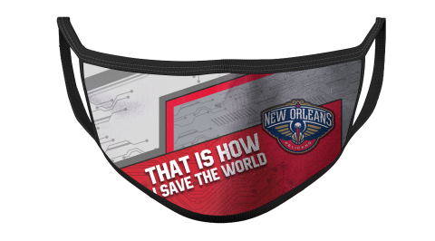 NBA New Orleans Pelicans Basketball This Is How I Save The World For Fans Cool Face Masks Face Cover