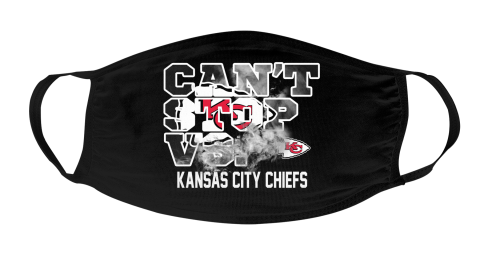 NFL Kansas City Chiefs Football Can't Stop Vs Face Masks Face Cover