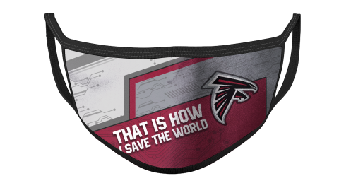 NFL Atlanta Falcons Football This Is How I Save The World For Fans Cool Face Masks Face Cover