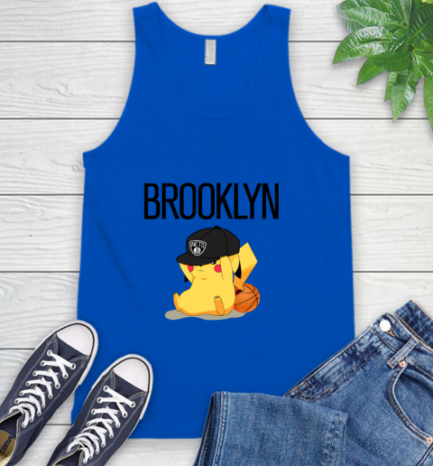 NBA Pikachu Basketball Sports Brooklyn Nets Tank Top 5