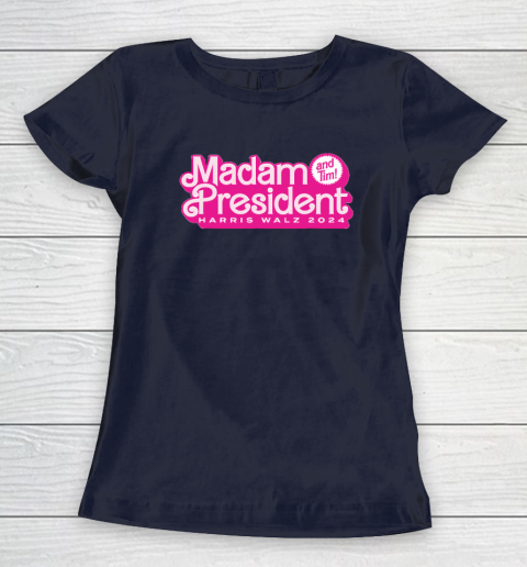 Madam President (and Tim!) Kamala Harris Women's T-Shirt 2