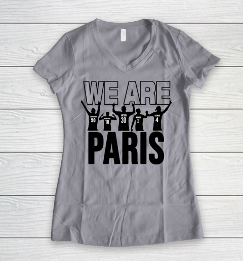 We Are Paris T Shirt Ici C'est Paris Welcome To Paris Women's V-Neck T-Shirt 2