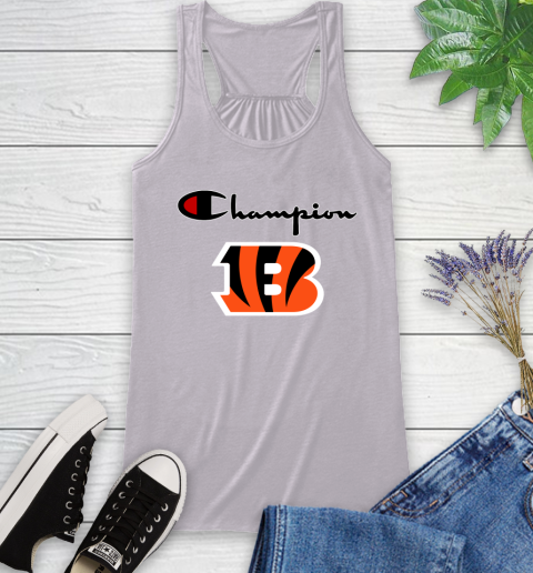 NFL Football Cincinnati Bengals Champion Shirt Racerback Tank 3