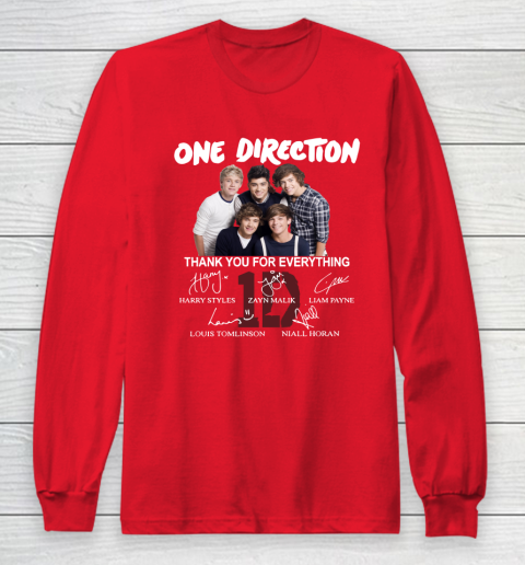 One Direction thank you for every thing Long Sleeve T-Shirt 7