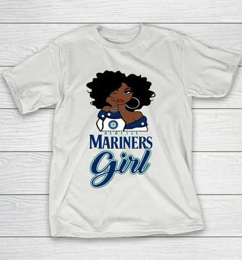 Seattle Marinerss Girl MLB Youth T-Shirt 11