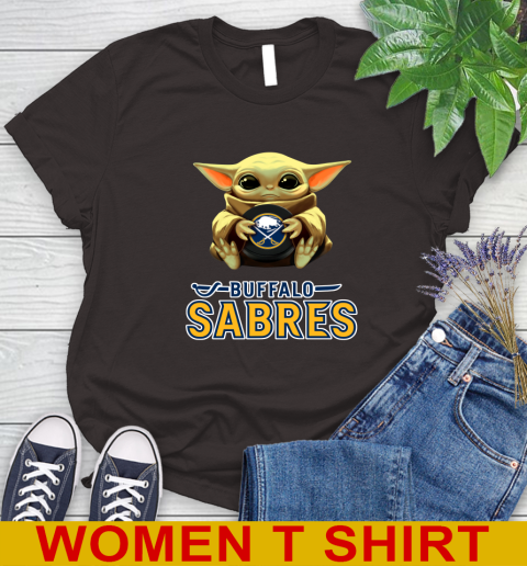 NHL Hockey Buffalo Sabres Star Wars Baby Yoda Shirt 96