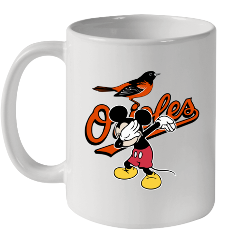 Baltimore Orioles MLB Baseball Dabbing Mickey Disney Sports Ceramic Mug 11oz