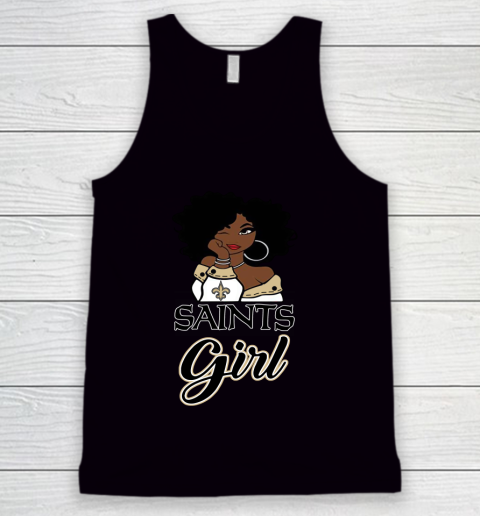 New Orleans Saints Girl NFL Tank Top