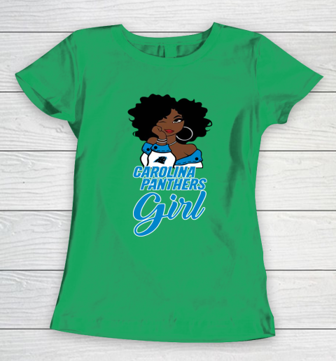 Carolina Panthers Girl NFL Women's T-Shirt 7