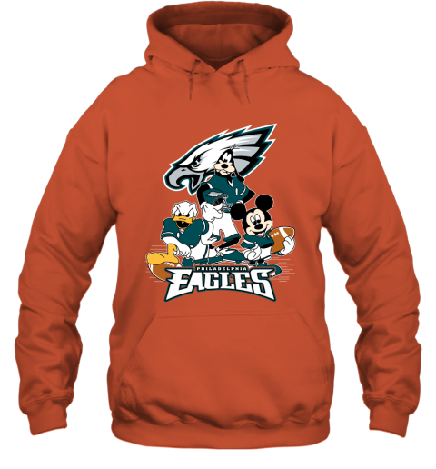 Disney Mickey Donald Goofy Eagles Football Fleece Blanket - Teexpace