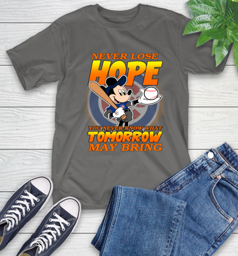 Chicago Cubs MLB Baseball Mickey Disney Never Lose Hope T-Shirt 10