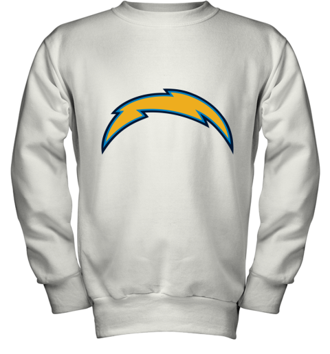 Los Angeles Chargers NFL Pro Line by Fanatics Branded Gray Victory Arch Youth Sweatshirt