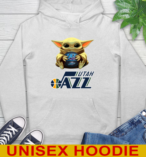 NBA Basketball Utah Jazz Star Wars Baby Yoda Shirt 13