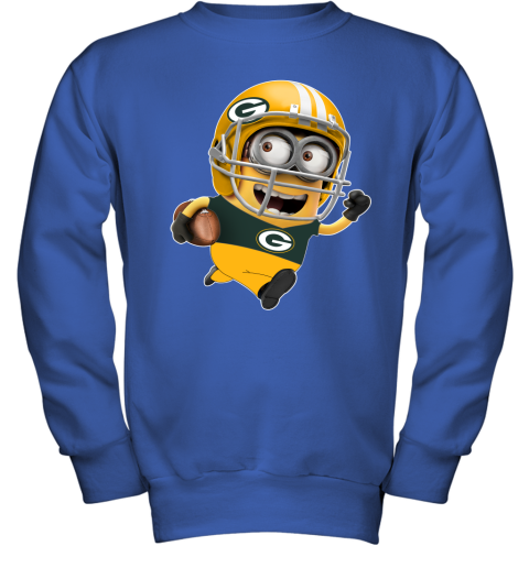 NFL Green Bay Packers Minions Disney Football Sports V-Neck T