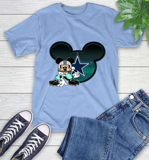 NFL Dallas Cowboys Mickey Mouse Disney Football T Shirt T-Shirt 11