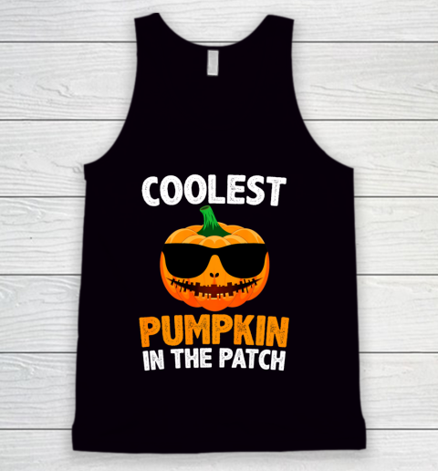 Coolest Pumpkin In The Patch Pumpkin Girls Tank Top