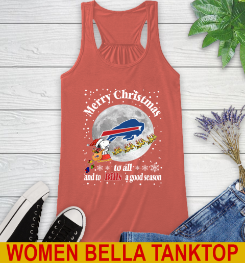 Buffalo Bills Merry Christmas To All And To Bills A Good Season NFL Football Sports Racerback Tank 3