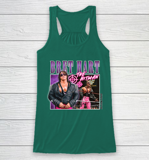 Bret Hart The Hitman Racerback Tank 5