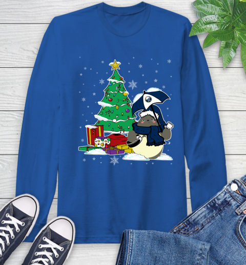 Buffalo Sabres NHL Hockey Cute Tonari No Totoro Christmas Sports Long Sleeve T-Shirt 10