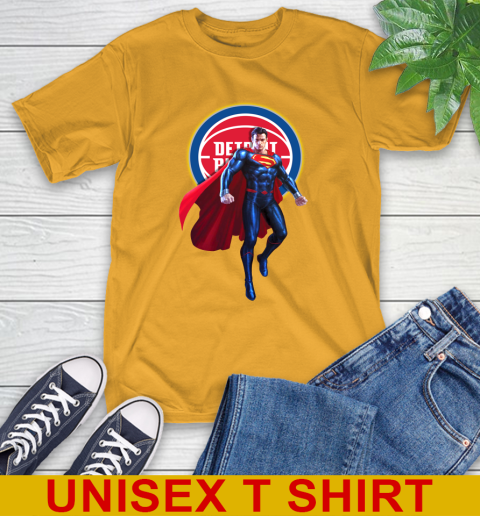 NBA Awesome Superman Basketball Sports Detroit Pistons 3