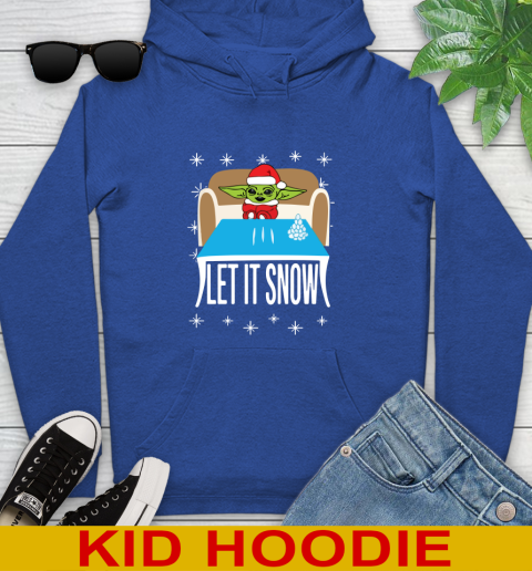 Christmas Baby Yoda And Cocaine Let It Snow Star Wars Shirts 137