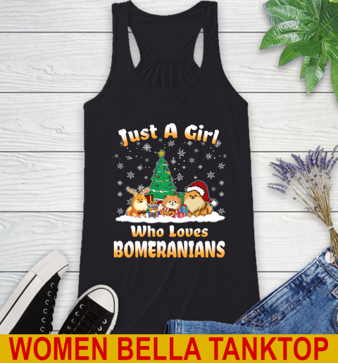 Christmas Just a girl who love pomeranians dog pet lover 37