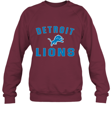 Detroit Lions NFL Line by Fanatics Branded Blue Vintage Victory Sweatshirt