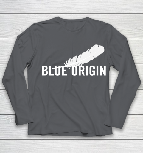 Blue Origin  All White Youth Long Sleeve 6