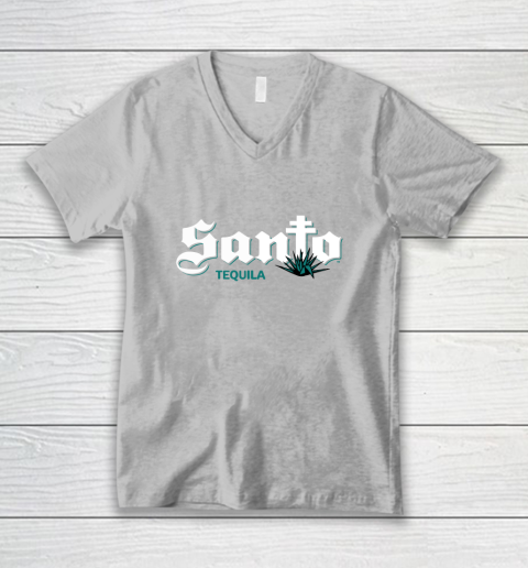 Santo Tequila Guy Fieri V-Neck T-Shirt 3