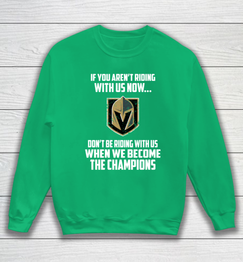NHL Vegas Golden Knights Hockey We Become The Champions Sweatshirt 5