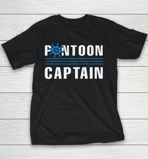 Pontoon Captain Gift Youth T-Shirt