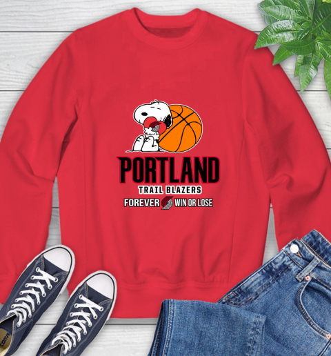 NBA The Peanuts Movie Snoopy Forever Win Or Lose Basketball Portland Trail Blazers_000 34
