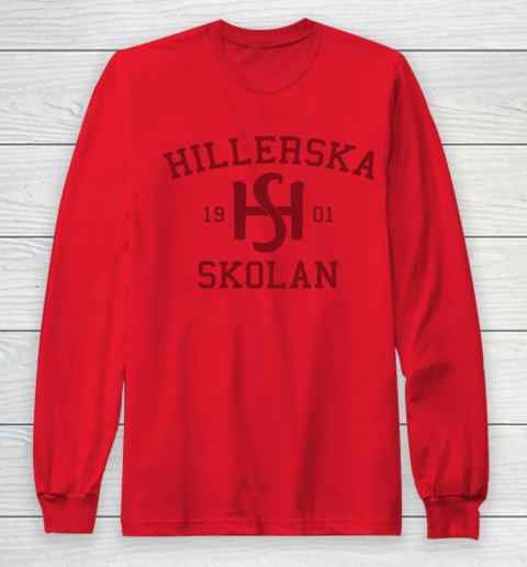 Hillerska Grey  Young Royals Hillerska School Long Sleeve T-Shirt 7