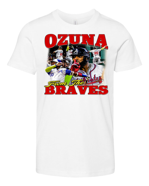 Marcell Ozuna From The Atlanta Braves Premium Youth T-shirt