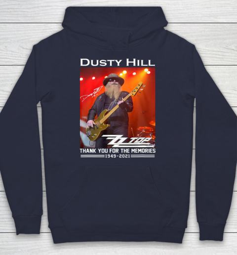 Dusty Hill Thank You For Memories Hoodie 2