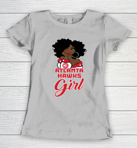 Atlanta Hawkss Girl NBA Women's T-Shirt 6