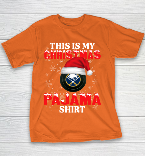 Buffalo Sabres This Is My Christmas Pajama Shirt NHL Youth T-Shirt 4