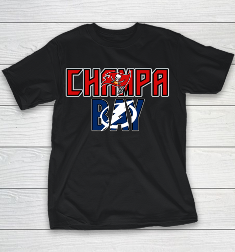 Champa Bay Tampa Bay Champions Youth T-Shirt