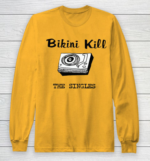 Bikini Kill The Singles Long Sleeve T-Shirt 2