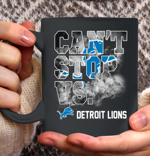 NFL Detroit Lions Can't Stop Vs Ceramic Mug 11oz