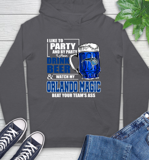 NBA Drink Beer and Watch My Orlando Magic Beat Your Team's Ass Basketball Hoodie 7